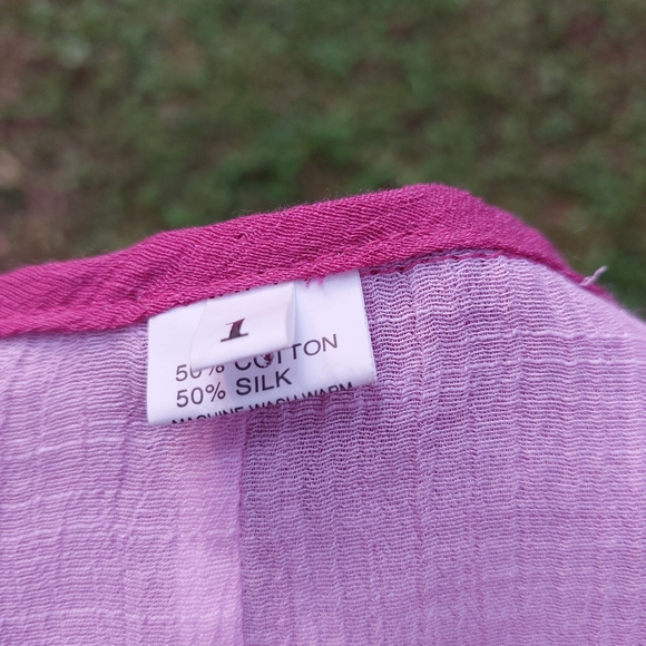 Lightweight Silk Cotton Mini Dress - Picture 5 of 9